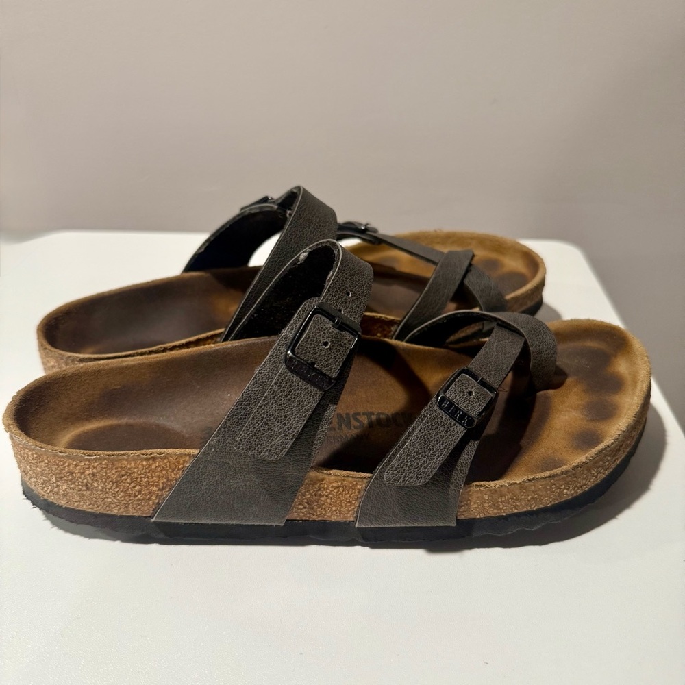 Birkenstock Mayari Dark Brown Sandals